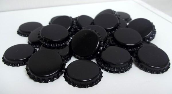 Bottle Caps (Black) - 144 Pack - Oxygen Absorbing